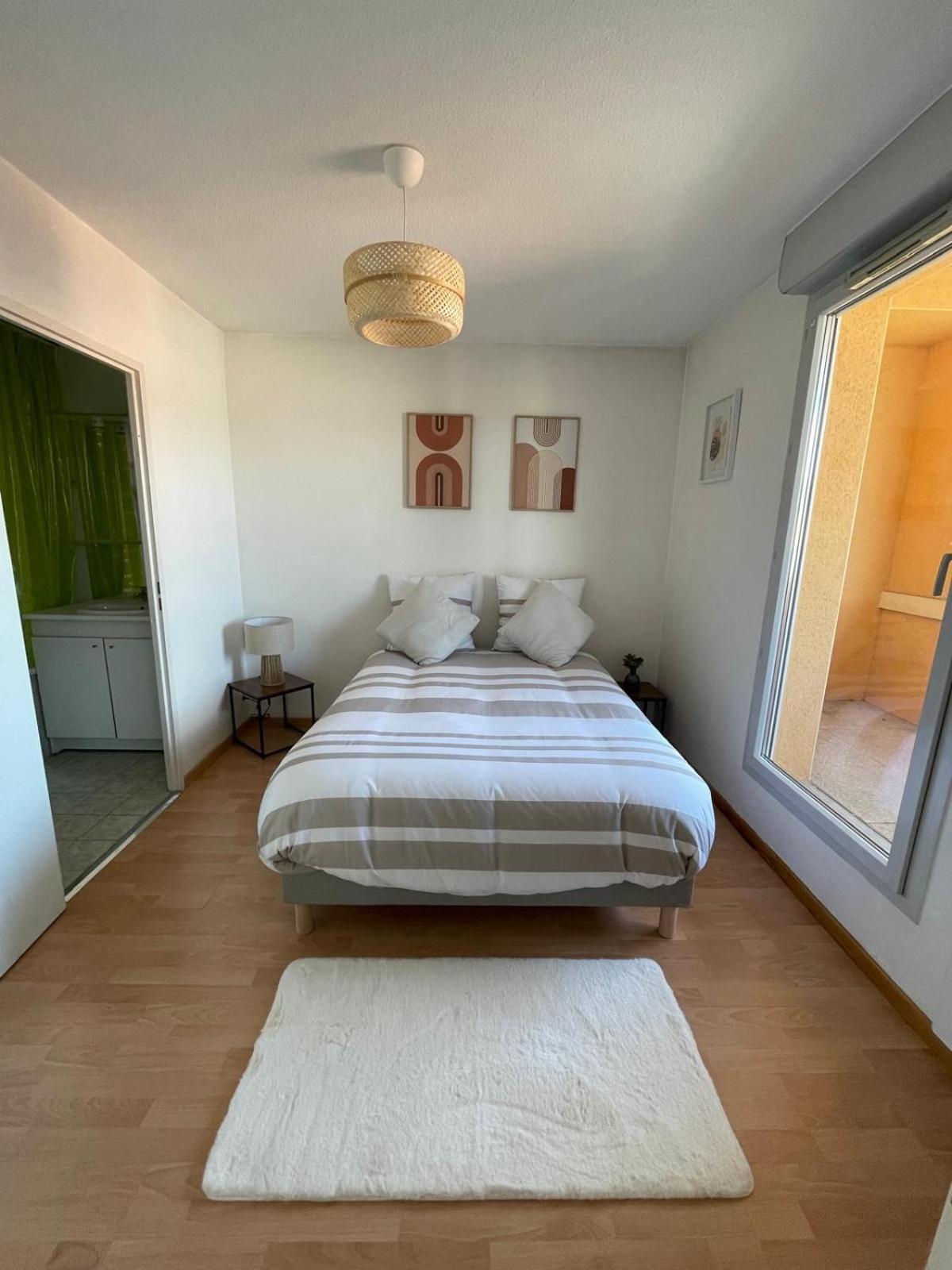 City Rose T2, Climatisation,Parking Prive, Piscine, Wifi , Tout Confort Toulouse Dış mekan fotoğraf